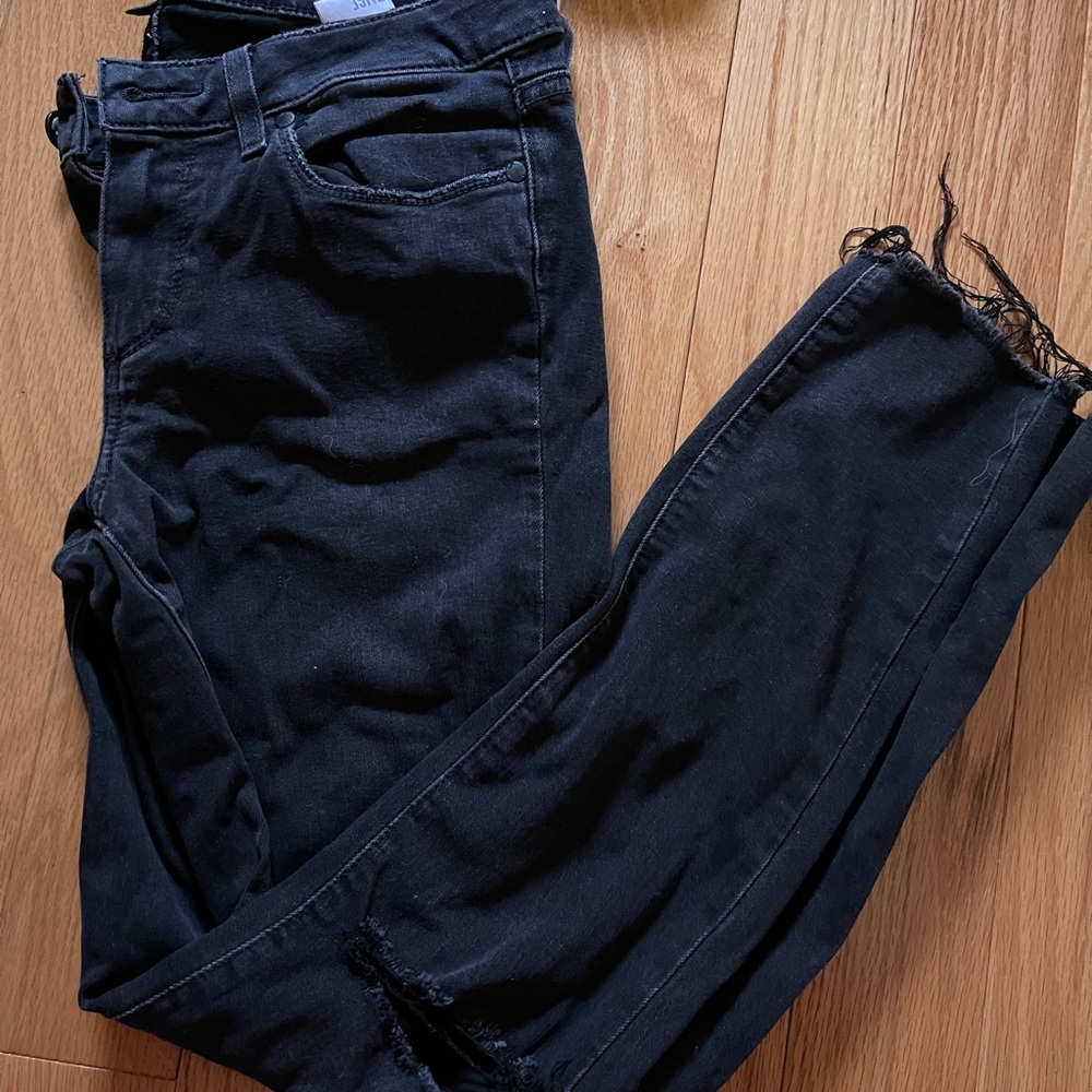 Paige Black Skinny Jeans